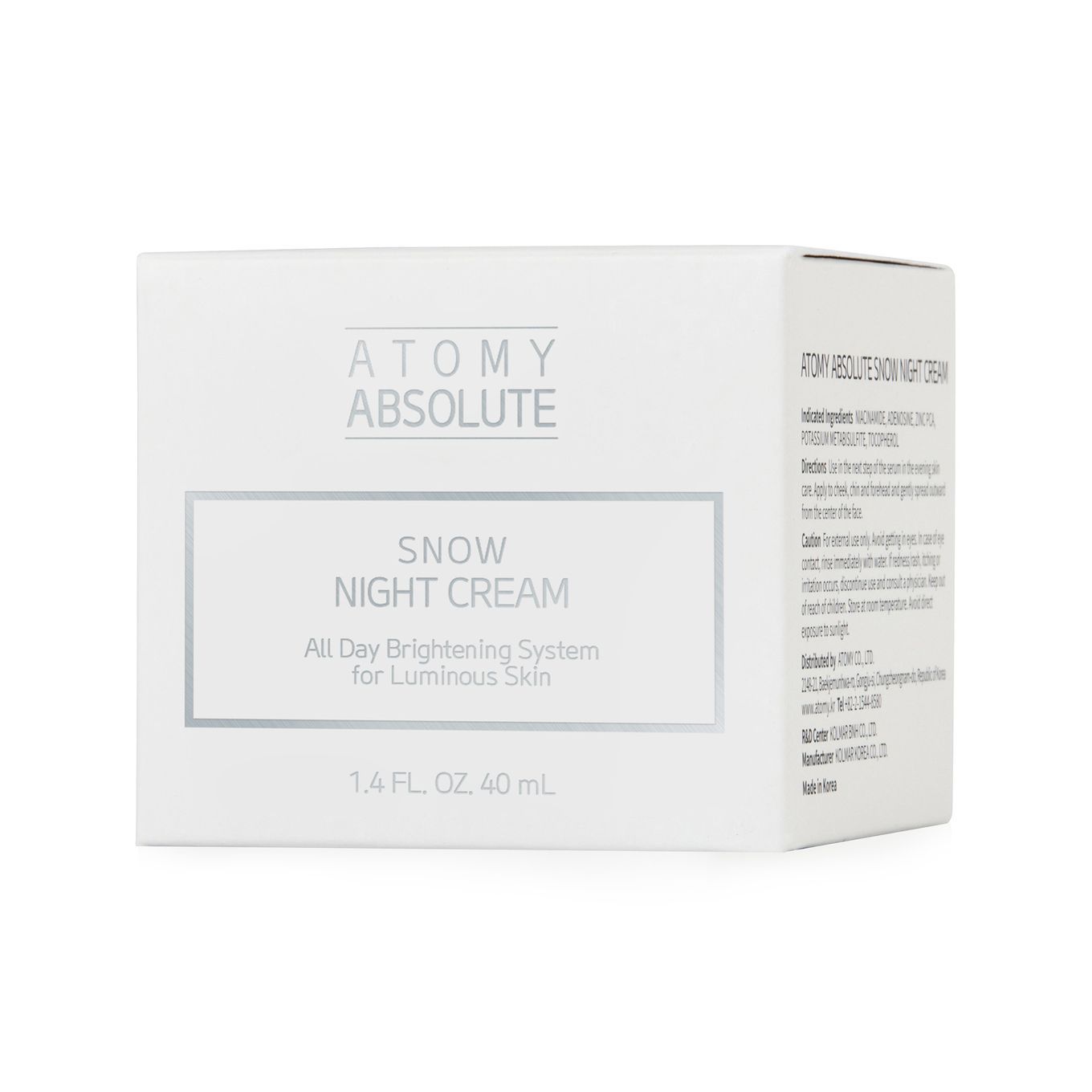 Atomy Snow Night Cream | Korean Skincare