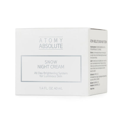 Atomy Snow Night Cream | Korean Skincare